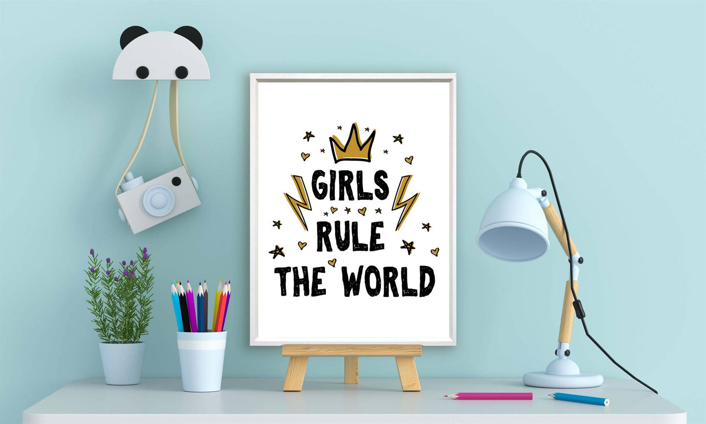 Girls rule the world - Goud - Teksten / Motivatie