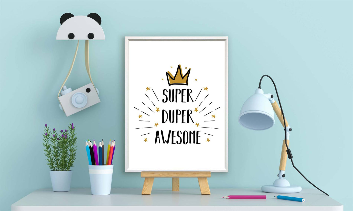 Super duper awesome - Teksten / Motivatie